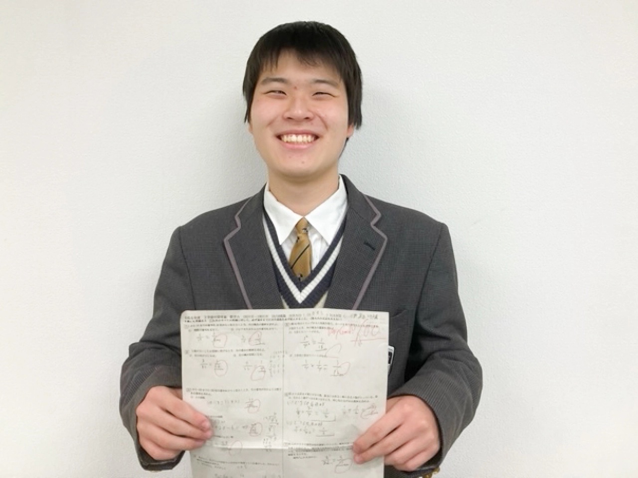 徳島市立高校１年 伊藤君
