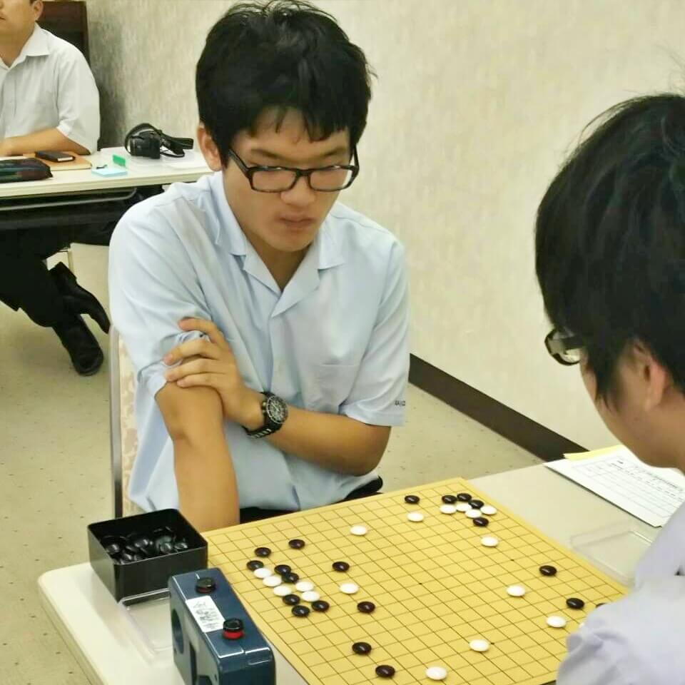 塾長の囲碁風景